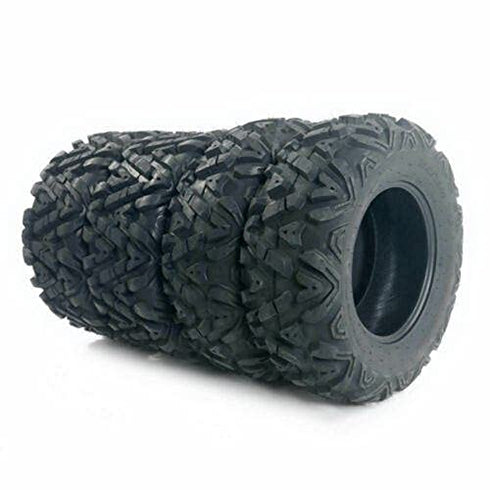 TUFFIOM Set of 2 27x9-12 Front & 27x11-12 Rear/6 PR ATV UTV All-terrain Tires
